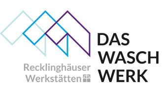 Logo des WaschWerks - der Wäscherei der Recklinghäuser Werkstätten